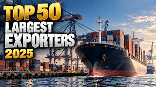 Who Exports the Most ? Top 50 Exporters in the World  2025