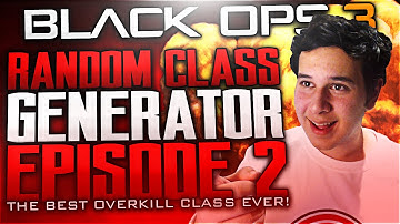 BO3: "THE BEST OVERKILL CLASS EVER?!" - LIVE Random Class Generator Ep.2!
