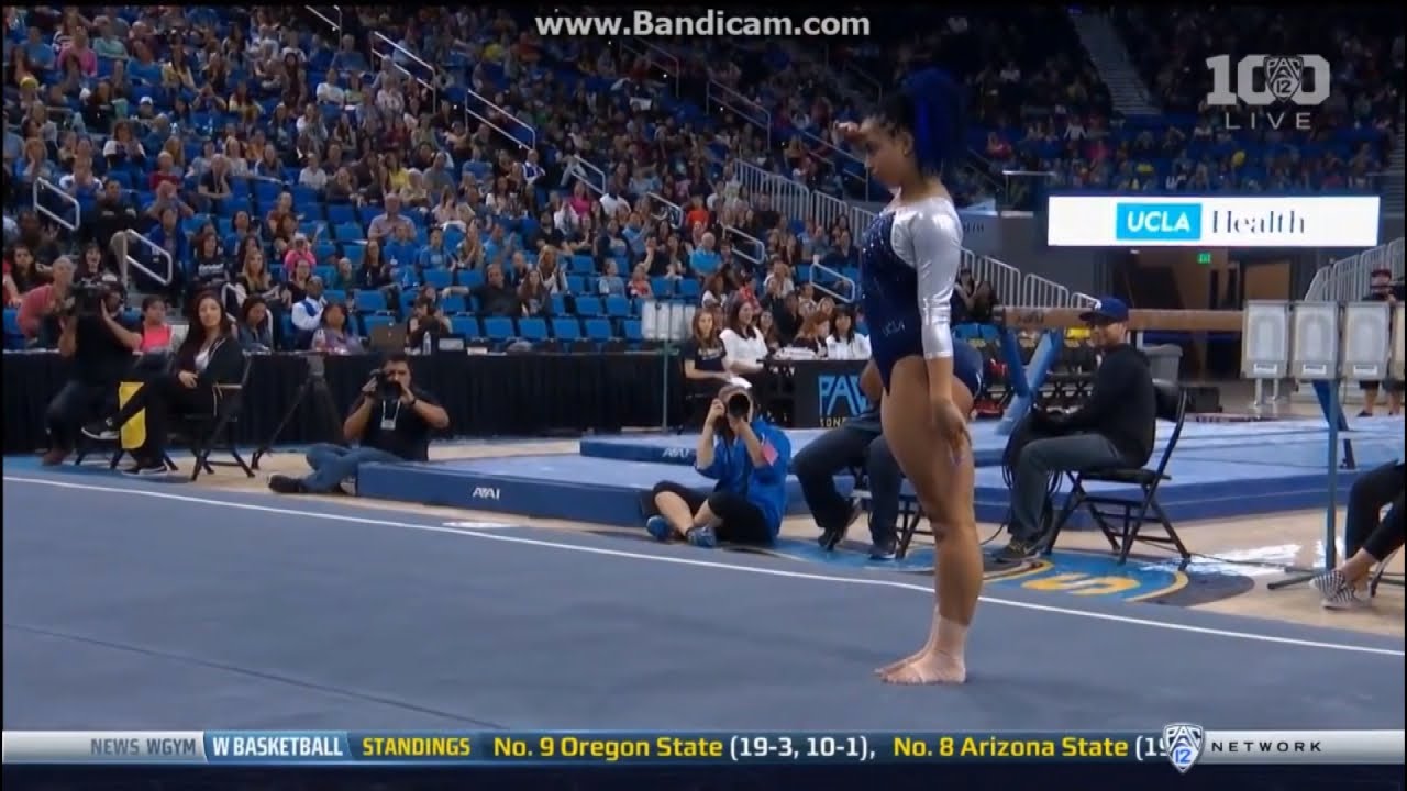 Ucla Gymnast Stuns Crowd With Incredible Dance Moves During Floor