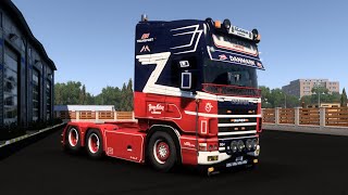🔴 Scania 4 Series Topline (RJL) V8 144 L | Bjarne Nielsen | 4K