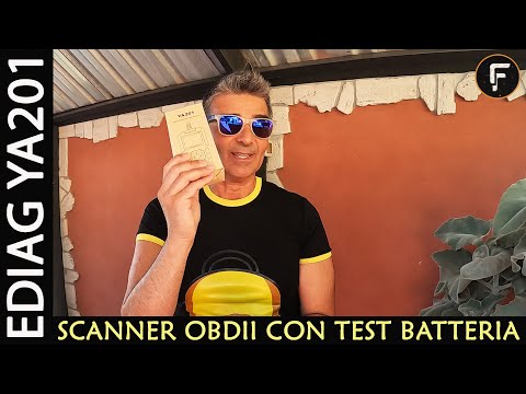 EDIAG YA201 Scanner OBD2 con funzione test batteria ?