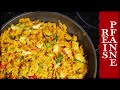 Reispfanne mit Hähnchen und Gemüse // einfach & lecker