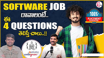 Codegnan : 100 Days to Change Your Life | The Secret 4 Questions to Find Your Career Strengths | MC