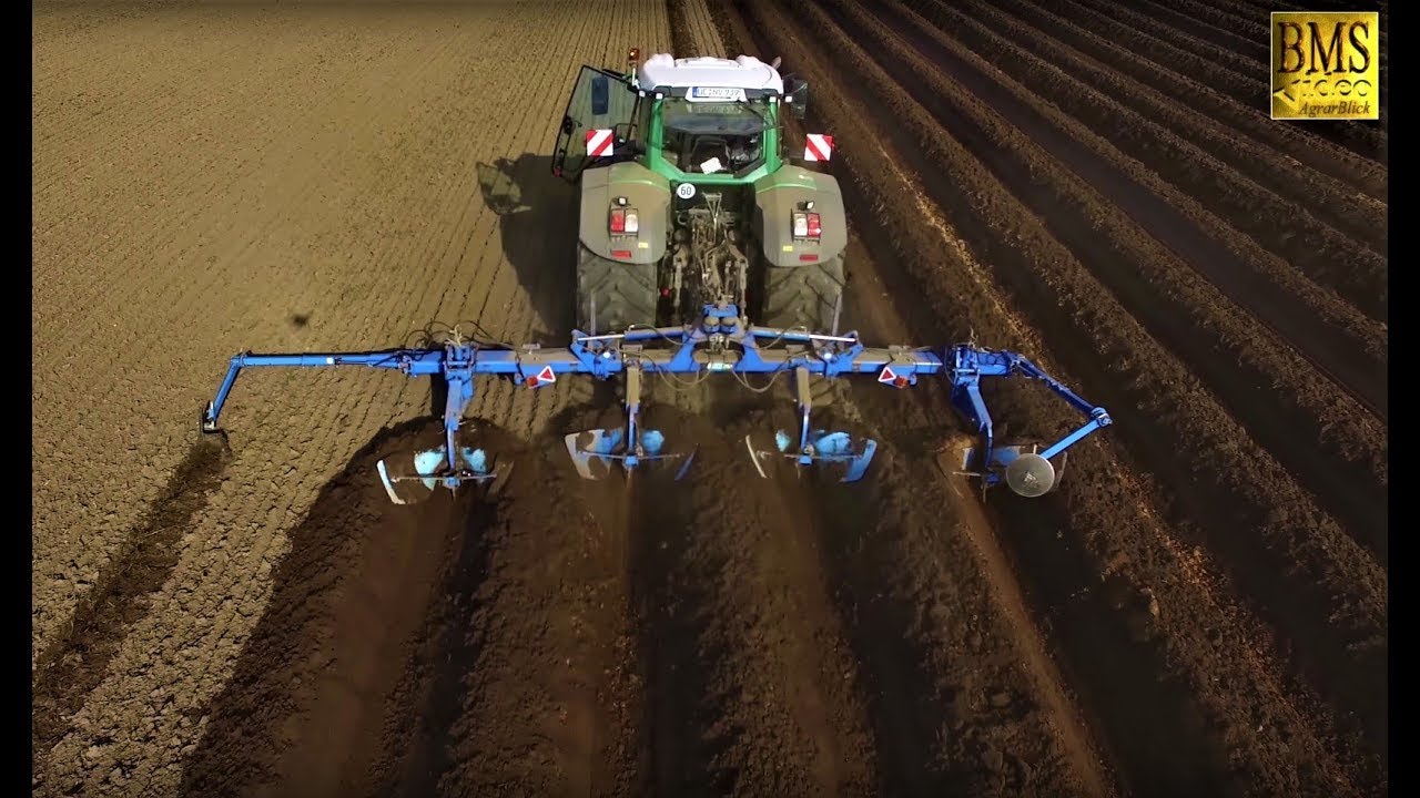 Kartoffelernte in Niedersachsen - Einblick in den Betriebsablauf Potato harvest in Germany 4K farmer