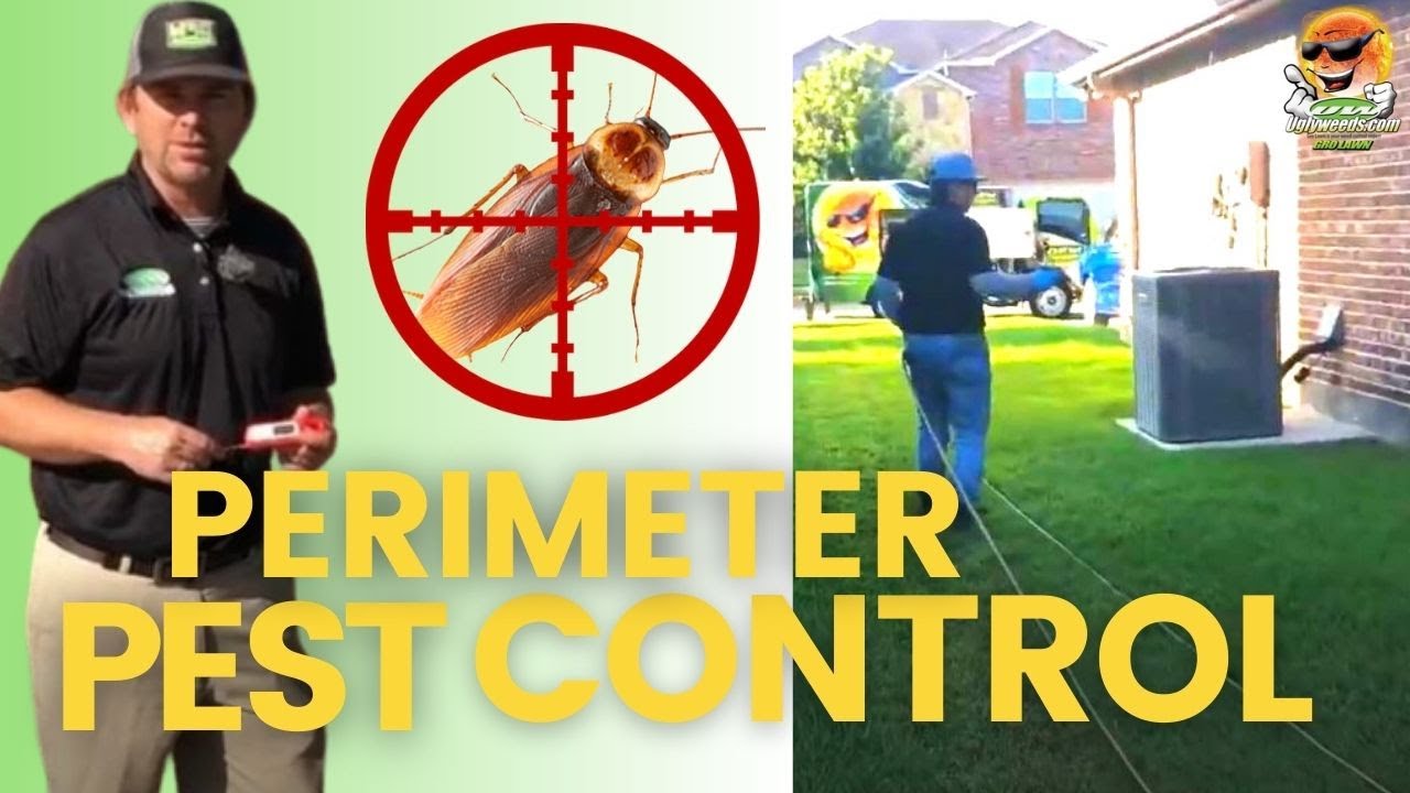 Perimeter Pest Control Application DFW Texas YouTube