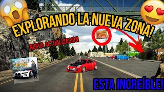 Viendo la nueva zona de la nueva actualización de Car Parking Multiplayer 😍🔥