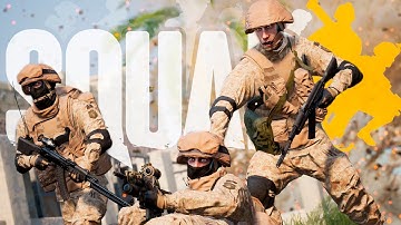 SQUAD на Unreal Engine 5 - ПРЕКРАСЕН! ЗРЕЛИЩНЫЕ БОИ НОВОГО СКВАДА