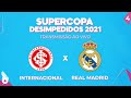 SUPERCOPA 2021 AO VIVO: INTERNACIONAL X REAL MADRID