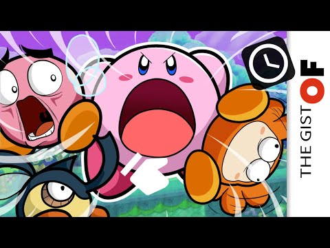 The Gist of Kirby: Triple Deluxe | Animation