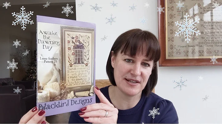 FlossTube #17: Blackbird Designs Giveaway, Christm...