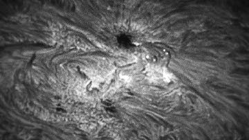 I Took this Video of a Solar Flare Erupting!
