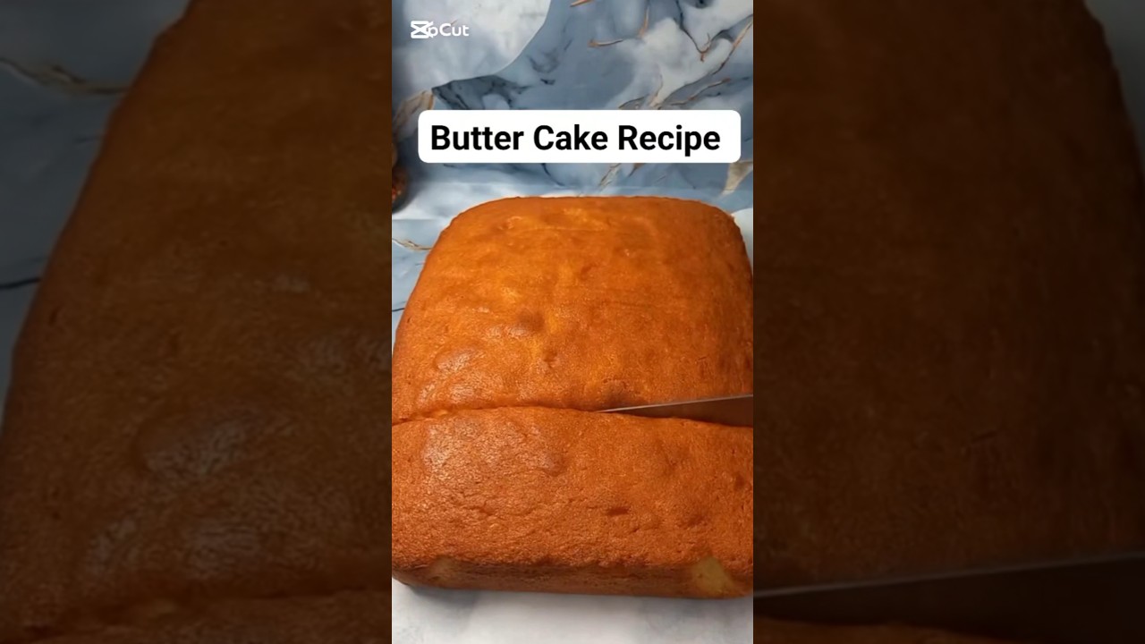 BUTTER CAKE RECIPE |TUTORIAL 