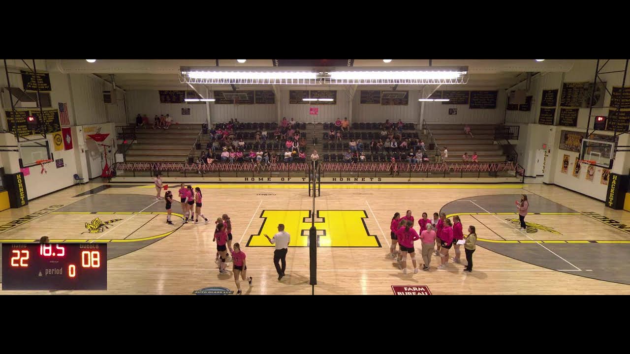 Hackett High School vs. West Fork Varsity Womens' Volleyball YouTube