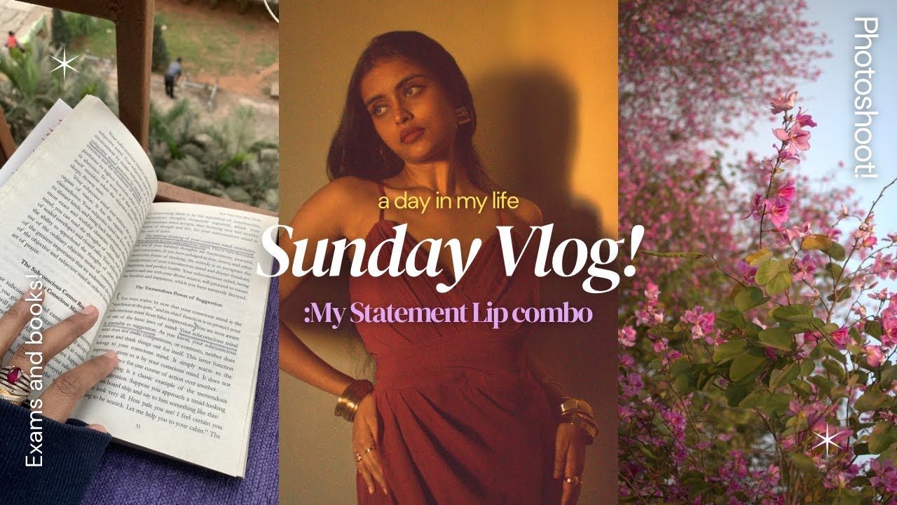 MY STATEMENT LIP COMBO💕| SHOOTS VS EXAMS👀