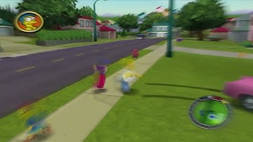 Simpsons Hit & Run- PS2-only "Drunk Driving/Trippy" Cheat