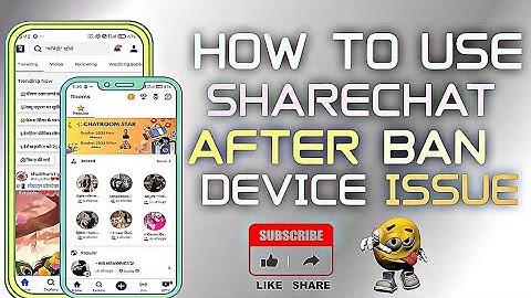 SHARECHAT NEW ID BAN ISSUE SLOVE 100% WORKING TRICK 🔥