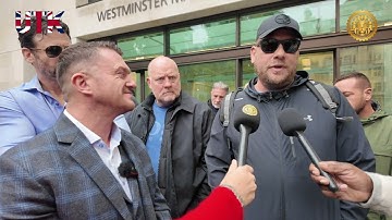 Channel 4 Tried to Set Him Up | Tommy Robinson Interviews AY Audits Outside Court