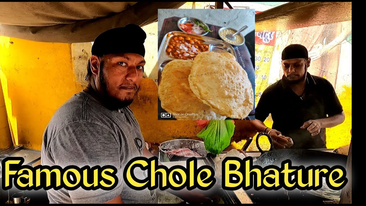 Famous sardar ji Chole Bhature of jabalpur Rs 30 only Jabalpur food