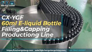 60ml Bottle Filling | E-liquid Capping Machine
