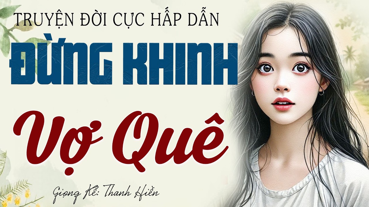 Nghe mà sướng lỗ tai: Đừng Khinh Vợ Quê - Nghe kể truyện đêm khuya Việt Nam ngủ cực ngon