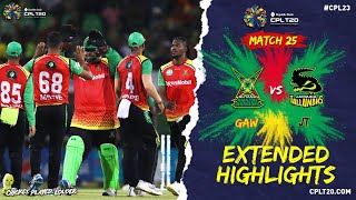 Extended Highlights | Guyana Amazon Warriors vs Jamaica Tallawahs | CPL2023