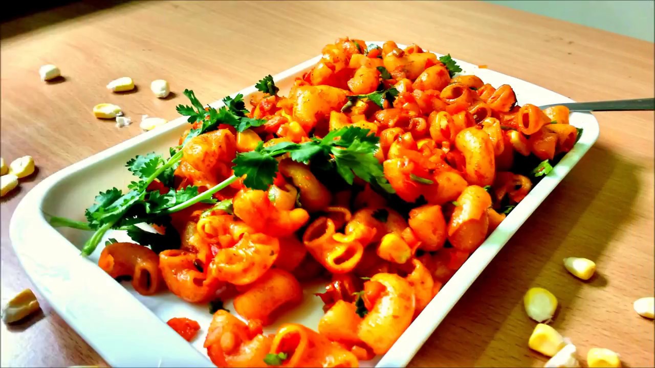 Indian Spicy Pasta | Spicy macrooni | Indian Pasta recipe - YouTube