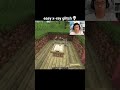 Minecraft X-Ray Glitch Moment