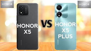 Honor X5 Vs Honor X5 Plus
