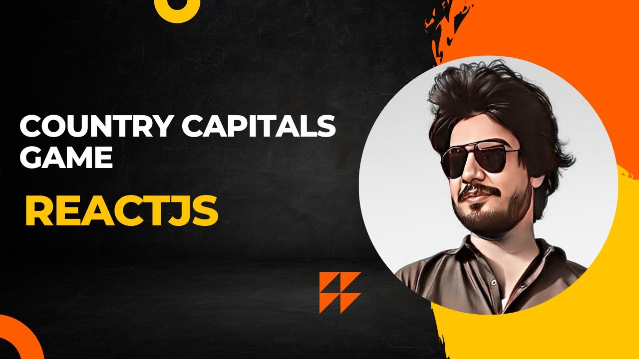 Country Capitals Game in ReactJs #react #reactjs #javascript - YouTube