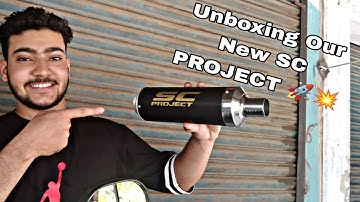 Unboxing our new SC PROJECT 🤩🚀