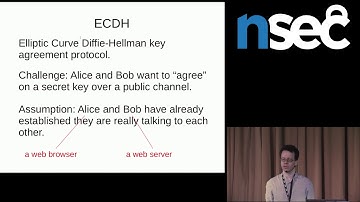 Martijn Grooten  -- Getting ahead of the elliptic curve