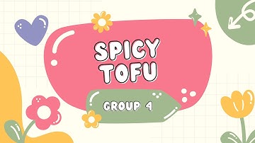 PROCEDURE TEXT (How To Make Spicy Tofu)