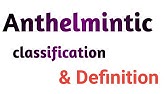 Anthelmintic definition medical, Anthelmintic definition