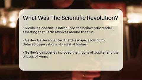 What Was The Scientific Revolution? - Science Through Time