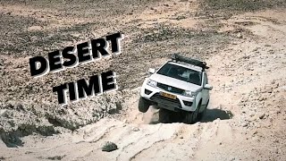 Suzuki Grand Vitara in the desert.