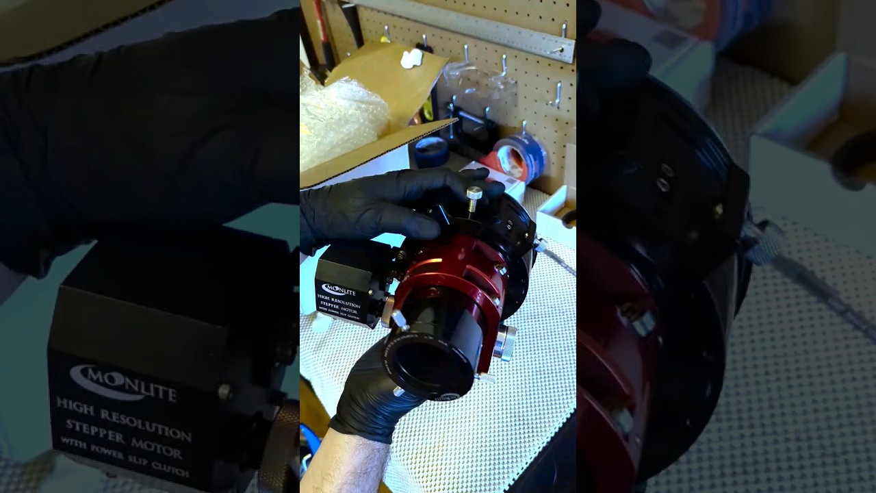 Putting A Moonlite Telescope Focuser On My Explore Scientific ED127