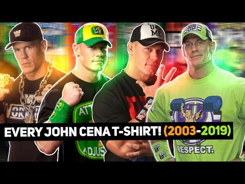 every-john-cena-t-shirt-(2003-2019)