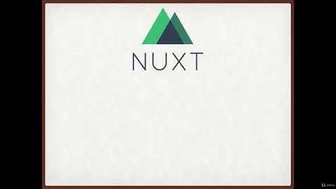 019 What is Vue js and Nuxt