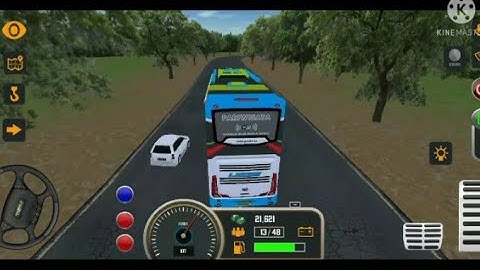 Mobile Bus simulator/SEMARANG to YOGYAKARTA/Android gameplay
