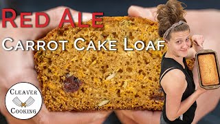 Red Ale Carrot Cake Loaf