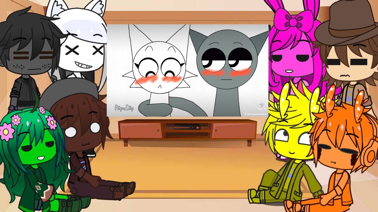 Sprunki Incredibox characters react to Memes/Tiktoks/Themselves