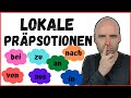 Lokale Präpositionen | Wo? | A2 B1 B2 | Deutsch lernen | Learn German