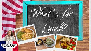 What's for Lunch? #mealsoftheweek #frugalfood #whatsforlunch