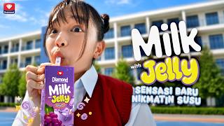 Diamond Milk Jelly, Milk with a Fun Twist