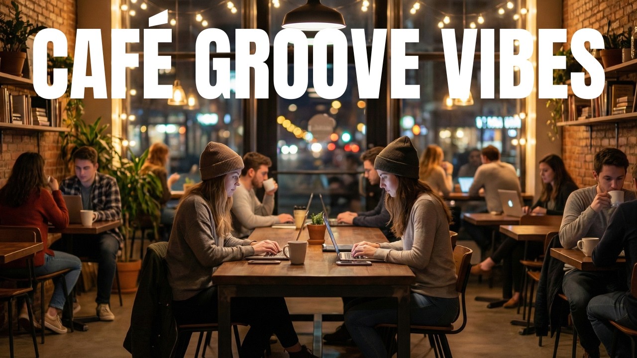 Chillhop Café Vibes ☕ Groovy Lo-Fi Beats for Work & Study