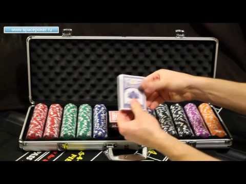 Набор для покера Dice 500 фишек без номинала - обзор