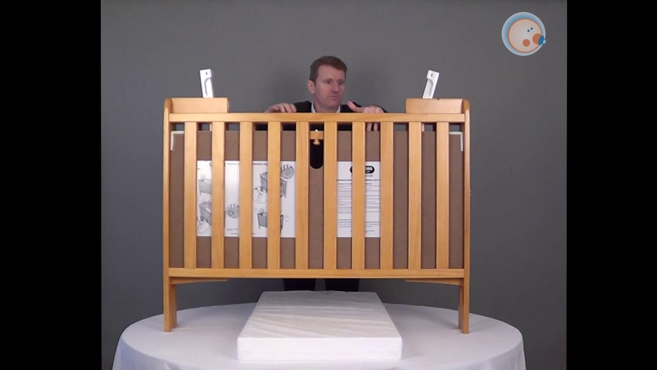 Holibobs Fold Away Cot Demonstration from Huggabubba YouTube