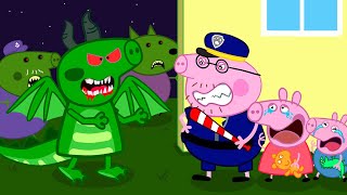 ZOMBIE APOCALYPSE - PEPPA SAVE IN THE CITY PIG | Peppa Pig Funny Animation