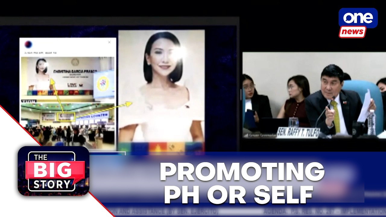 Tulfo slams Frasco over ‘self-promotion’ in tourism materials