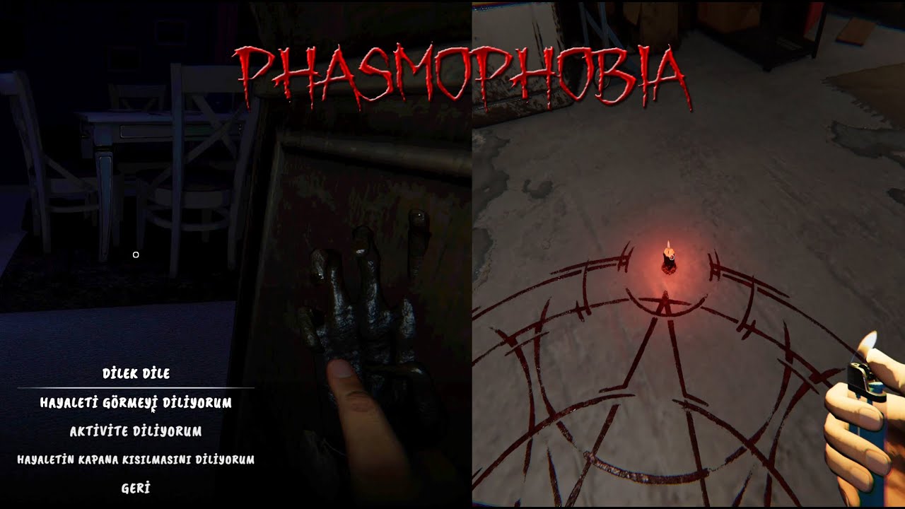 TAM HER ŞEY YOLUNDA GİDERKEN YİNE AKLIMA O SİNSİ PLAN GELDİ *PHASMOPHOBIA